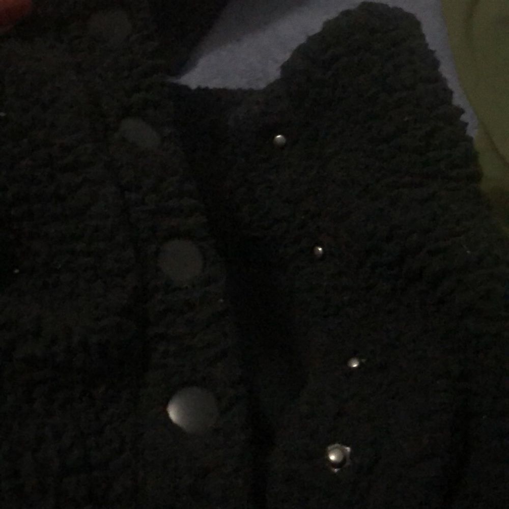 Aerie black soft king sleeve fleece like pullover sweater sweatshirt - Picture 10 of 10